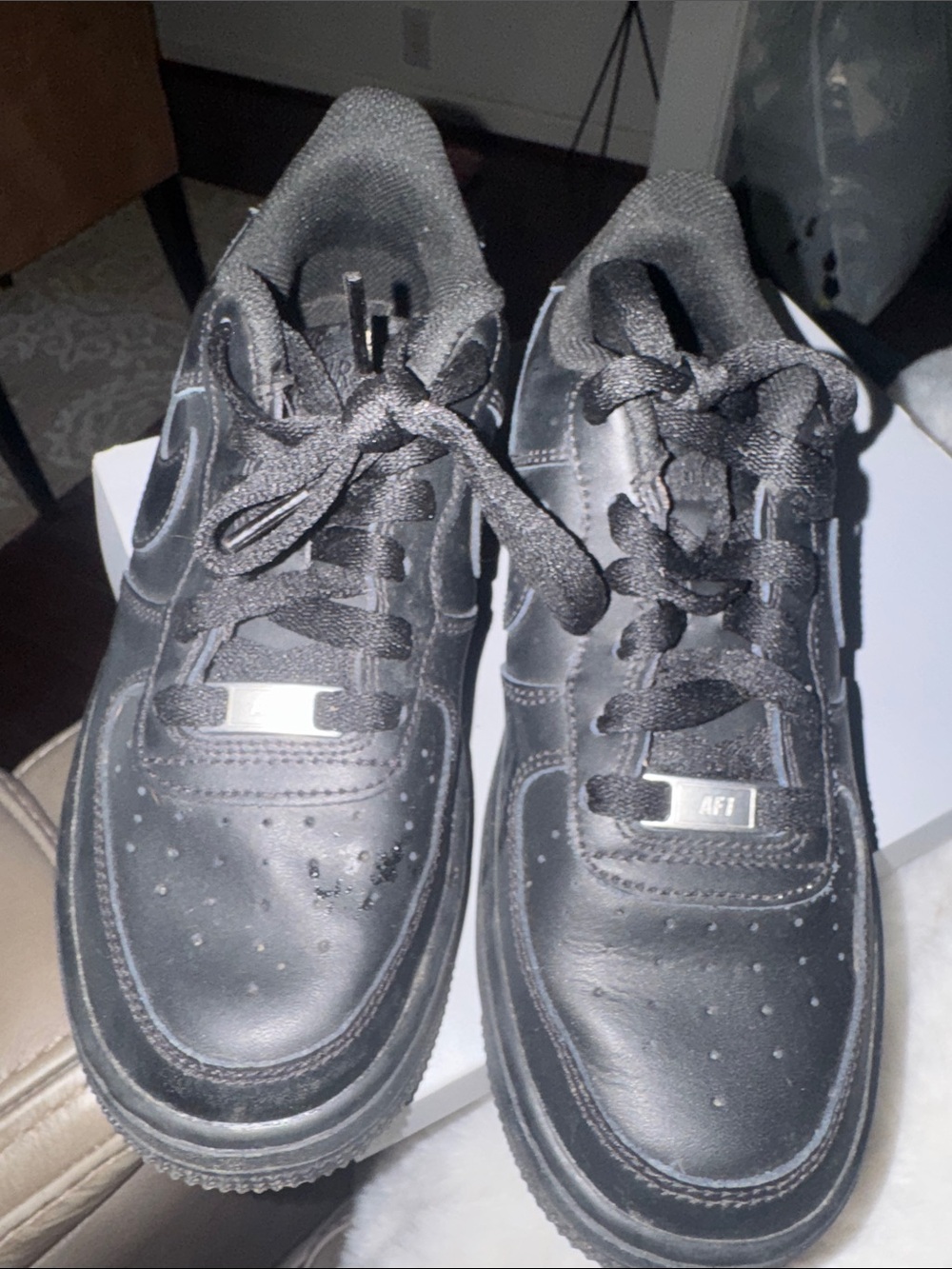 Nike Air Force 1 '07 Low Triple Black Sneakers